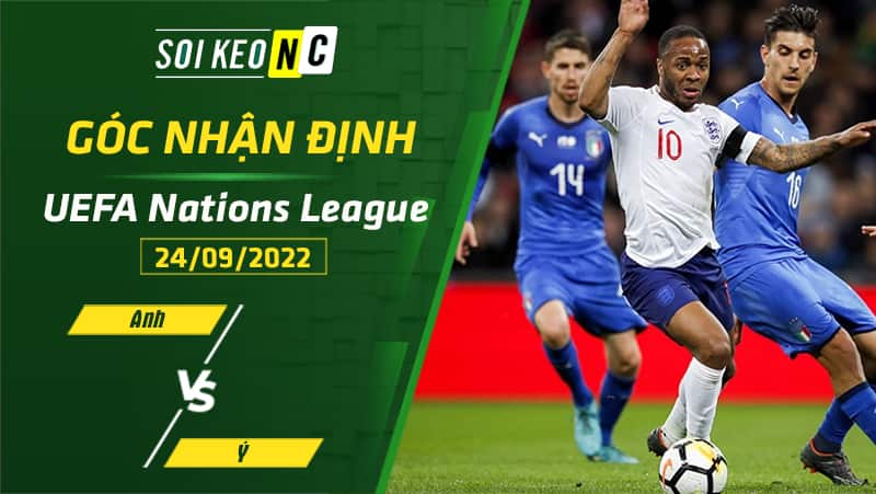 Soi kèo Ý vs Anh