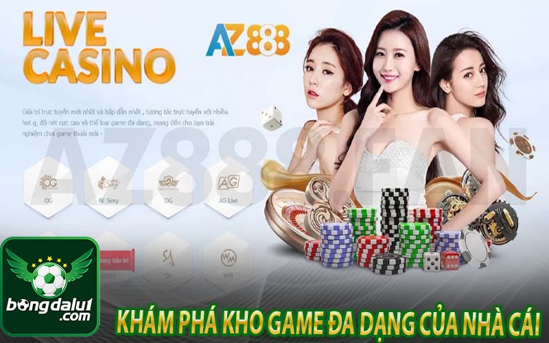 Khám phá kho game đa dạng của nhà cái