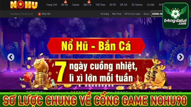 Sơ lược chung về cổng game nohu90