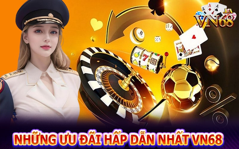 Các khuyến mãi vn68 nhất thị trường Việt Nam