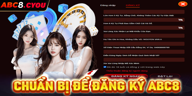 Các bước kiểm tra trước khi tạo account